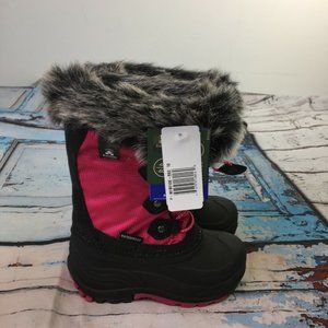 Kamik Little Girl's Snow Boots Waterproof Pink Size 10